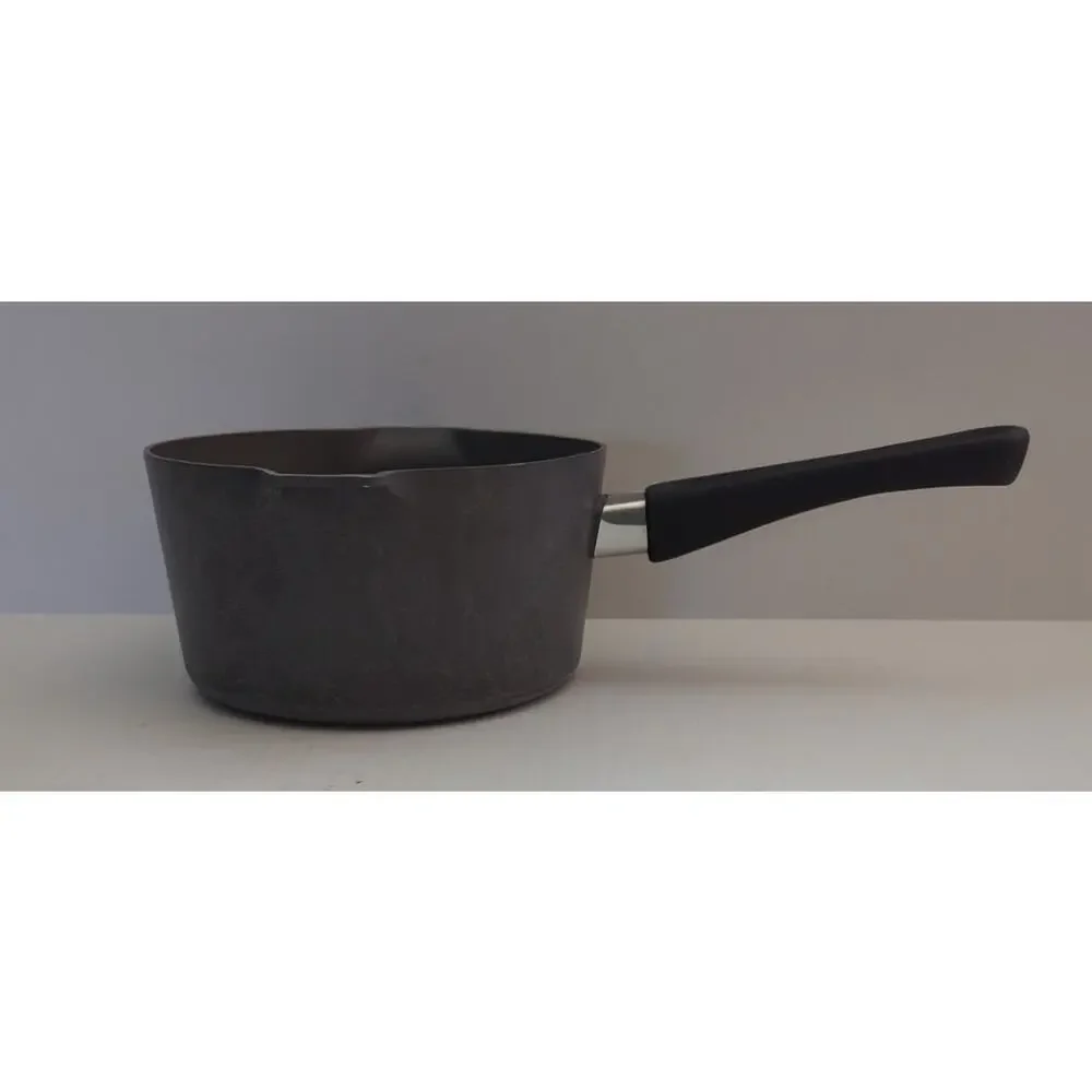 Scanpan 1999 Titanium Pyrolux Double Spout 1.5 Qt Sauce Pan Graniteware Denmark